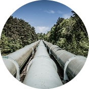Pipeline monitoring with fiber optic sensing